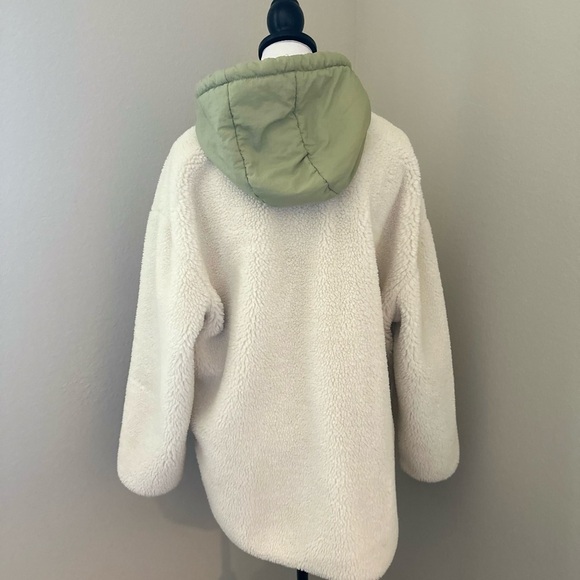 Zara sherpa long woman’s  jacket - Picture 9 of 14